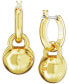 Фото #4 товара Серьги Swarovski Gold-Tone Crystal Charm Dangle
