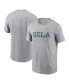 Фото #1 товара Men's Heather Gray UCLA Bruins Primetime Evergreen Wordmark T-Shirt