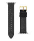 Фото #1 товара Women's Black Glitz Flexible Silicone Strap 42mm, 43mm ,44mm Apple Watch Band