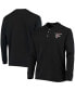 Фото #1 товара Men's Black Atlanta Falcons Maverick Thermal Henley Long Sleeve T-shirt