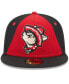 Фото #3 товара Men's Red El Paso Chihuahuas Authentic Collection Alternate Logo 59FIFTY Fitted Hat