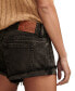 ფოტო #3 პროდუქტის Women's Low-Rise Frayed-Hem Denim Shorts