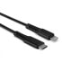 Фото #4 товара Lindy 3m Reinforced USB Type C to Lightning Cable - 3 m - Lightning - USB C - Male - Male - Black