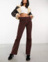 Фото #2 товара Cotton:On corduroy stretch bootleg jean in brown
