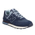 New Balance 574 Lace Up Mens Blue Sneakers Casual Shoes U574SNN