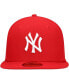 Фото #2 товара Men's Red New York Yankees Logo White 59FIFTY Fitted Hat