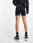 Фото #2 товара ASOS DESIGN co-ord black legging short with cut outs and binding