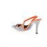 Фото #6 товара Diesel D-Venus SB Y02985-PR818-H9323 Womens Gray Slingback Heels Shoes