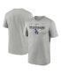 ფოტო #1 პროდუქტის Men's Gray Los Angeles Dodgers City Connect Legend Performance T-shirt