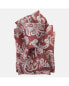 ფოტო #2 პროდუქტის Big & Tall Novara - Extra Long Printed Silk Tie for Men