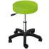 Фото #3 товара Taboret stołek hoker kosmetyczny obrotowy na kółkach Physa AVERSA zielony