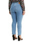 ფოტო #2 პროდუქტის Trendy Plus Size 311 Shaping Skinny Jeans