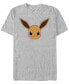 Фото #1 товара Men's Pokemon Eevee Face Short Sleeve T-shirt