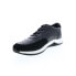 Фото #7 товара Robert Graham Gaia RG5568L Mens Black Leather Lifestyle Sneakers Shoes