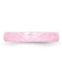 ფოტო #2 პროდუქტის Ceramic Pink Faceted Polished Wedding Band Ring