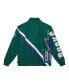 Фото #2 товара Men's Hunter Green Milwaukee Bucks Exploded Logo Warm-Up Full-Zip Jacket