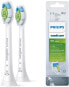Фото #1 товара Philips Sonicare HX6068/12 Toothbrush Heads, Optimal White, Removes up to 2 x More Discolourations, RFID-Chip, Standard, Pack of 8, White