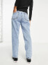 Фото #2 товара Pimkie Tall high waist mom jeans in blue