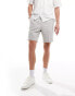 Фото #1 товара River Island smart textured shorts in light grey