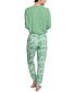 Фото #7 товара Пижама Muk Luks Supersoft Ribbed Pajama