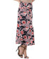 ფოტო #3 პროდუქტის Women's Floral Maxi Skirt