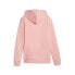 Фото #2 товара Puma Ess Logo Pullover Hoodie Womens Pink Casual Outerwear 58678963