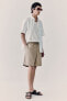 Фото #1 товара Relaxed Fit Linen-blend Shorts