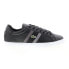 Фото #1 товара Lacoste Grad Vulc 120 2 P SMA Mens Black Leather Lifestyle Sneakers Shoes