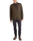 Фото #1 товара Men's Diamond Quilt Jacket with Faux Sherpa Lining