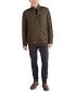 Men's Diamond Quilt Jacket with Faux Sherpa Lining