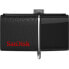 Фото #1 товара USB флеш-накопитель SanDisk Drive USB Ganda Ultra Tipe-C 256 GB - 256 GB - USB Type-A / USB Type-C - 3.2 Gen 1 (3.1 Gen 1) - 150 MB/s - Slide - Grey - Silver