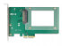 Delock 90081 - U.2 - PCIe - Male - PCIe 4.0 - Green - Silver - PC