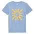 Фото #1 товара Puma Novelty Sun Graphic Crew Neck Short Sleeve T-Shirt Womens Blue Casual Tops