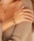 Stella Imitation Pearl Initial Toggle Bracelet