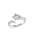 ფოტო #1 პროდუქტის Milky Way Design Sterling Silver Diamond Women Ring