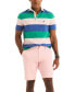 Men's Classic-Fit Stripe Rugby Polo Shirt