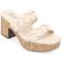 Фото #1 товара Journee Collection Womens Kyaa Tru Comfort Foam Braided Strap Platform Sandals