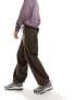 Фото #3 товара COLLUSION patchwork baggy trousers in brown