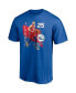 Фото #3 товара Men's Ben Simmons Royal Philadelphia 76ers Pick Roll T-shirt