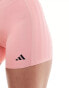 adidas Performance optime 4-inch shorts in pink