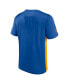 Фото #2 товара Men's Royal, Gold Buffalo Sabres Authentic Pro Rink Tech T-Shirt