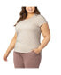 ფოტო #1 პროდუქტის Plus Size Everyday Nursing T-shirt