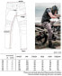 WCCI Sporty Motorcycle Trousers with Protectors and Thigh Pockets Blue