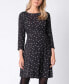 ფოტო #2 პროდუქტის Women's Print Maternity Nursing Dress