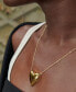 ფოტო #3 პროდუქტის Heart Chain & Cord Pendant Necklace, 20-1/2" + 3" extender