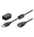 Фото #3 товара Goobay 93284 - USB 2.0 Kabel A Stecker auf Buchse 2 m - Cable - Digital