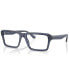 ფოტო #1 პროდუქტის Men's Rectangle Eyeglasses, EA320654-O