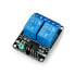 Iduino relay 2 channel module with optoisolation - 10A / 240VAC contacts - 5V coil