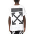 OFF-WHITE 图案印花 背后箭头短袖T恤 男款 白色 / Футболка OFF-WHITE T OMAA002S170010890188