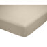 Fitted sheet Alexandra House Living QUTUN Taupe 160 x 200 cm